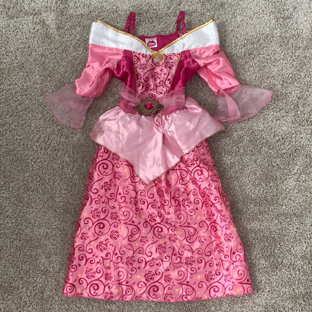 Sleeping Beauty Costume/Dress, size 5-6